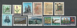 Islande:  370/ 371 + 376 + 392/ 394 + 398/ 399 + 403 + 418/ 420 ** - Unused Stamps