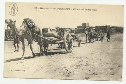 GIBUTI CHARIOTS INDIGENES  NON VIAGGIATA PRIMI 900 FP - Djibouti