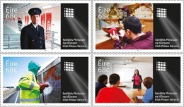 Irlande - 2014 - Services Dans Les Prisons - 4 Val Neuf // Mnh - Neufs