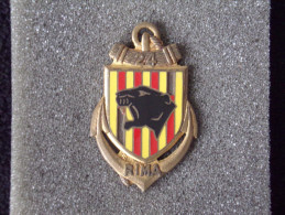 Insignes Militaire "24ème Régiment Infanterie De Marine "ENGINEER REGIMENT " - Marine