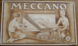 Brochure Meccano Modèles Réalisés Avec La Boîte N° 0 Aperçu Modèles Boîte N° 1 - Meccano