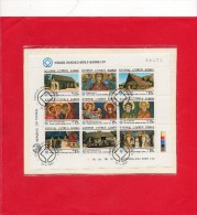 CHypre (( Adm Chypre )) Bloc Avec 9 Valeurs - Used Stamps