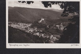 AK Ansichtskarte Von Der Schwarzburg - Der Perle Thüringens Vom 15.7.36 - Saalfeld