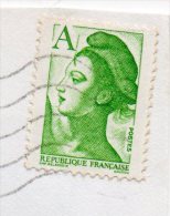 1986 - Liberté De Gandon N°2423 C - Antenne Sur Le Front - Briefe U. Dokumente