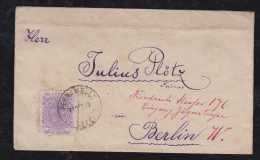 Brazil 1893 Cover 200R Cruzeiro PERNAMBUCO To BERLIN Germany - Briefe U. Dokumente