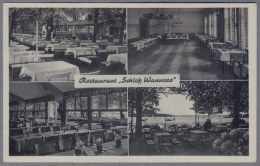 Berlin Wannsee Restaurant Schloss Wannsee , Speisesaal, Garten, Terrasse     B293 - Wannsee