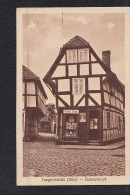 AK Ansichtskarte Von Tangermünde (Elbe) Mit Fachwerkhaus Buhnenkopf Vom 21.5.32 - Tangermuende