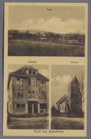 Hoxter  Gruss Aus GODELHEIM  Gasthof  W. Dohrmann über 1920y. B296 - Höxter