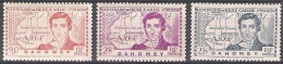 Dahomey 1939 Michel 110 - 112 Neuf ** Cote (2001) 6.10 Euro René Caillié - Unused Stamps