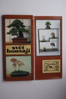 BONSAI WORLD - 21 Postcards Set -  Japanese Small Tree - Bonsai - Trees