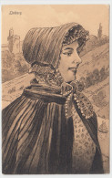 Limburg - Woman In Folk Costume - Zonder Classificatie
