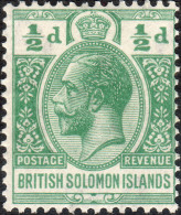 British Solomon Islands 1922/31 SG39-50 KGV Script CA Short Set To 2/6  Mounted Mint - British Solomon Islands (...-1978)