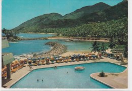 PORT GLAUD FROM MAHE BEACH HOTEL, SEYCHELLES - Seychellen