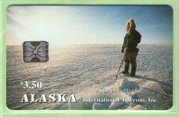 USA - Alaska - 1993 $3.50 Eskimo Hunter - ASK-07 - Mint - Chipkaarten