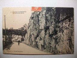 Carte Postale Gevrey Chambertain La Roche Qui Pleure (oblitérée 1909) - Gevrey Chambertin