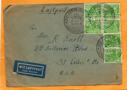 Berlin Germany Old Cover Mailed To USA - Brieven En Documenten