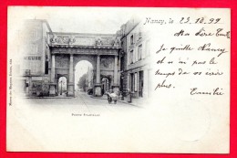 54. Nancy. Porte Stanislas. Hôtel D'Angleterre.  Nancy- Hayange. ( Hayingen). 1899 - Nancy