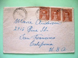 Argentina 1939 Cover To USA - Moreno - Storia Postale