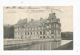 Cp , 76 , CANY , Le Château , Dos Simple , Voyagée 1904 - Cany Barville