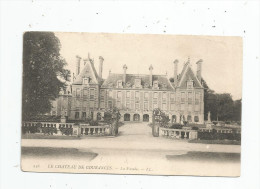 Cp , 91 , Château De COURANCES , La Façade , Dos Simple , Vierge - Autres & Non Classés