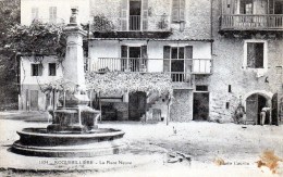 La Place Neuve En 1919 - Roquebilliere