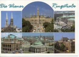 CP - DIE WIENER - RINGSTRASSE - M 10 - HOROWITZ & WEEGE - RATHAUS - PARLAMENT - STAATSOPER - BURGTHEATER - UNIVERSITAT - - Ringstrasse