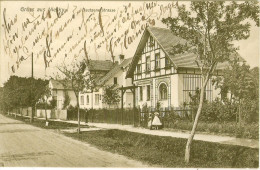 Gruss Aus NIESKY Bautzener Strasse Belebt 15.7.1909 Gelaufen - Niesky