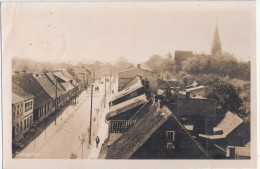 Ribnitz DAMGARTEN Strassenansicht Belebt Vogelschau Fotokarte 24.10.1943 Nach Itzehoe - Ribnitz-Damgarten