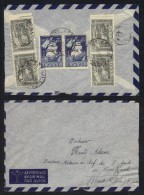 GRECE - GREECE / 1949 LETTRE AVION POUR ROUFFACH - FRANCE (ref 7128) - Storia Postale