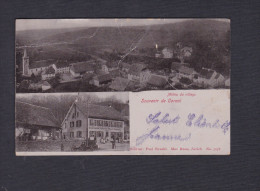 Suisse JU - Souvenir De Cornol ( Milieu Du Village Boulangerie Epicerie Paul Straehl éditeur De La Carte- En L'état) - Sonstige & Ohne Zuordnung