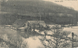 YY 163 / C P A  DUCEY    (50) MOULIN DE LA ROCHE EN TEMP D'INONDATION - Ducey