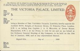 London The Victory Palace Limited 1926 - Other