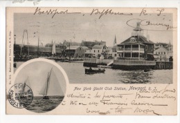 ÉTATS-UNIS . NEW YORK YACHT CLUB STATION . NEWPORT - Réf. N°12641 - - Newport