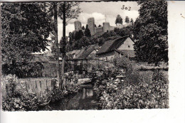 5540 PRÜM - SCHÖNECKEN, Blick Auf Die Burg, 1959 - Prüm