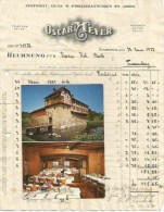 AMRISWIL TG Arbon Schloss Hagenwil 1974 Und Rechnung Porzellan Oscar Meyer 1927 - Arbon