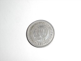 MALAYSIE  "COMMISSIONNERS OF CURRENCY" 10 Cent S 1950  GEORGE VI    Cup.ni - Maleisië