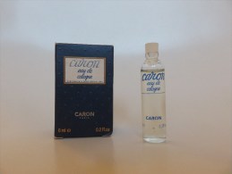 Eau De Cologne - Caron - Miniaturen Flesjes Heer (met Doos)