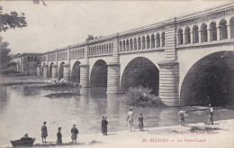 CP 1913 Carte Postale Beziers Le Pont-Canal Accroc Hérault Languedoc - Beziers