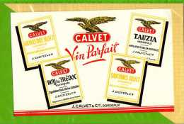 BUVARD & Blotting Paper : Vin Parfait  CALVET  Bordeaux - Drank & Bier