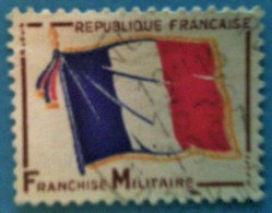 France 1964  : Timbre De Franchise N° 13 Oblitéré - Militaire Zegels