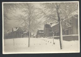 Photo - Carrefour Rue Troglodyte Et Avenue Des Archiducs - BOITSFORT - Novembre 1925 - Neige   // - Watermael-Boitsfort - Watermaal-Bosvoorde