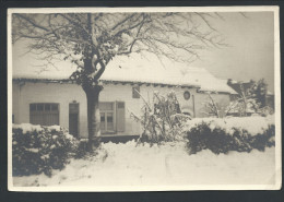 Photo - Ferme Rue De L´Hospice - BOITSFORT - Novembre 1925 - Neige N2   // - Watermaal-Bosvoorde - Watermael-Boitsfort