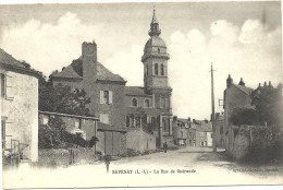 44 SAVENAY      LA  RUE  DE  GUERANDE - Savenay