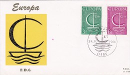 FDC Met Zegel Nr. 1389/90  / Mooi Voor Thema's - 1991-2000