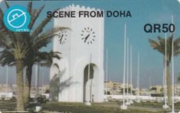 Qatar, QTR-30, Scene From Doha, 2 Scans. - Qatar