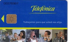 Argentina, ARG-TLF-B10, Trabajamos Para Que Usted Nos Elija - Many People Talking On, 2 Scans. - Argentine