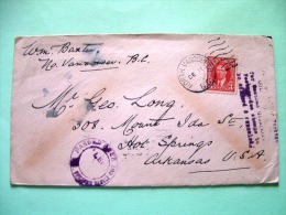 Canada 1938 Cover To USA - King George VI - Christmas Slogan - Briefe U. Dokumente