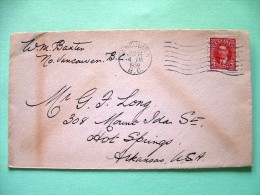 Canada 1939 Cover To USA - King George VI - Briefe U. Dokumente