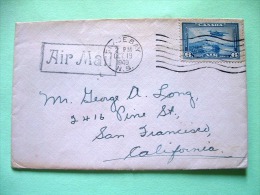 Canada 1940 Cover Glace Bay To USA - Plane Ship - Briefe U. Dokumente