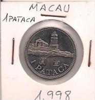 MONEDA MACAU 1 PATACA 1998 - Unclassified